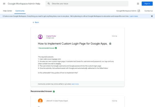 
                            8. How to implement Custom Login Page for Google Apps. - Google ...