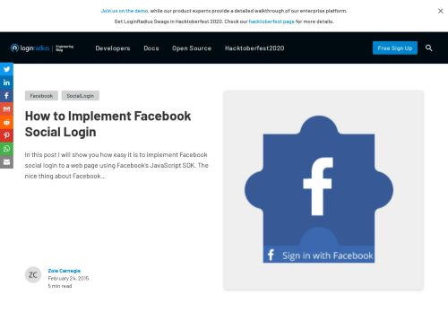 
                            5. How to Implement Facebook Social Login - Engineering Blog ...