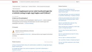 
                            4. How to implement server-side Facebook login for a website (using ...