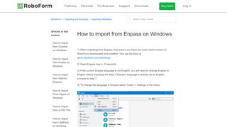 
                            13. How to import from Enpass – RoboForm