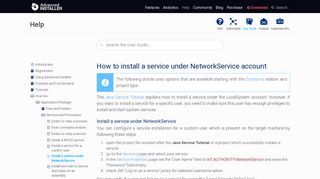 
                            11. How to install a service under NetworkService account