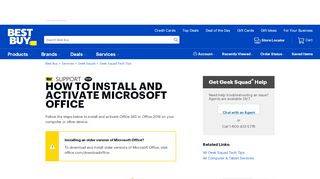 
                            11. How to Install and Activate Microsoft Office: Geek Squad - Best Buy