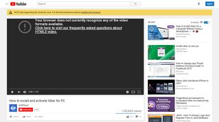 
                            11. How to install and activate Viber for PC - YouTube