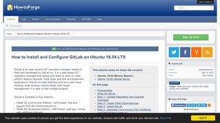 
                            8. How to Install and Configure GitLab on Ubuntu 18.04 LTS