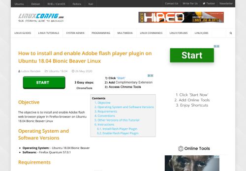 
                            8. How to install and enable Adobe flash player plugin on Ubuntu ...