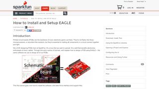 
                            6. How to Install and Setup EAGLE - learn.sparkfun.com