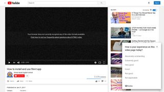 
                            4. How to install and use flinnt app - YouTube