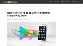 
                            3. How to Install Apps on Android without Google Play Store - Make Tech ...