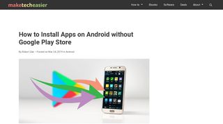 
                            11. How to Install Apps on Android without Google Play Store - Make ...