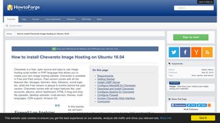 
                            10. How to install Chevereto Image Hosting on Ubuntu 16.04