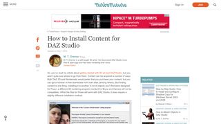 
                            11. How to Install Content for DAZ Studio | TurboFuture
