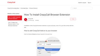 
                            2. How To Install CrazyCall Browser Extension – CrazyCall Knowledge ...