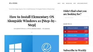 
                            9. How to Install Elementary OS Alongside Windows 10 [Step-by-Step]