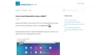 
                            9. How to install ElephantDrive App on QNAP? – Help Center