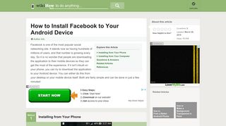 
                            8. How to Install Facebook to Your Android Device: 8 Steps - wikihow.tech