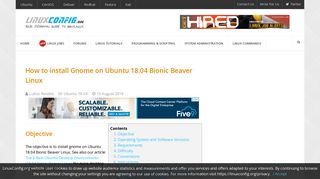 
                            10. How to install gnome on Ubuntu 18.04 Bionic Beaver Linux ...