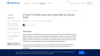 
                            5. How To Install Icinga and Icinga Web on Ubuntu 16.04 | DigitalOcean