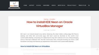 
                            12. How to install KDE Neon on Oracle VirtualBox Manager – Linux Hint