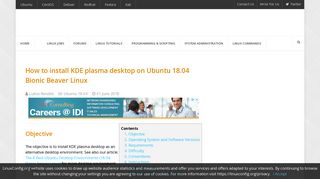 
                            5. How to install KDE plasma desktop on Ubuntu 18.04 Bionic Beaver ...