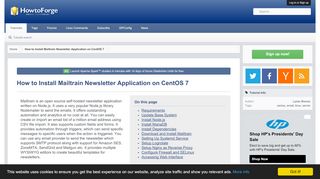 
                            8. How to Install Mailtrain Newsletter Application on CentOS 7