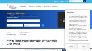 
                            11. How to install Microsoft Project Software from O365 Online - European ...