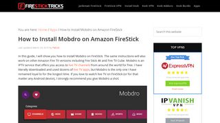 
                            4. How to Install Mobdro on FireStick / Fire TV Under 2 Minutes (2019)