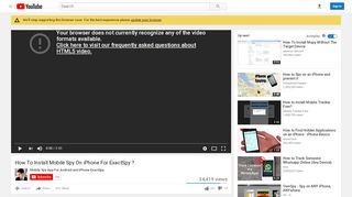 
                            12. How To Install Mobile Spy On iPhone For ExactSpy ? - YouTube