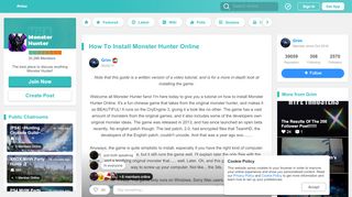 
                            11. How To Install Monster Hunter Online | Monster Hunter Amino