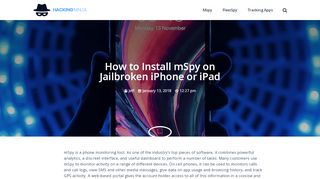 
                            9. How to Install mSpy on Jailbroken iPhone or iPad – Hacking Ninja