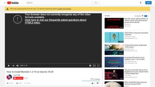 
                            6. How to install Mumble 1.2.19 on Ubuntu 18.04 - YouTube