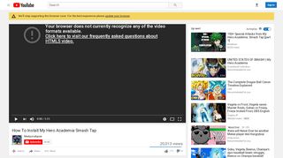 
                            8. How To Install My Hero Academia Smash Tap - YouTube