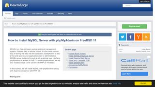 
                            7. How to Install MySQL Server with phpMyAdmin on FreeBSD 11