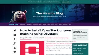 
                            13. How to install OpenStack on your local machine using Devstack