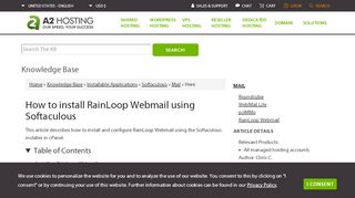 
                            9. How to install RainLoop Webmail using Softaculous - A2 Hosting