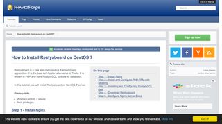 
                            7. How to Install Restyaboard on CentOS 7