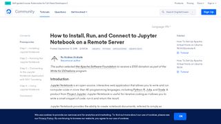 
                            11. How to Install, Run, and Connect to Jupyter Notebook on a Remote ...
