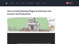 
                            9. How to Install Sketchup Plugins & Extensions and Increase Your ...