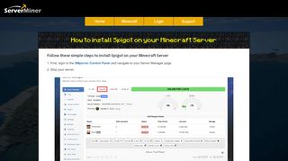 
                            7. How to install Spigot on your Minecraft Server - ServerMiner