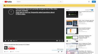 
                            12. How to Install the BioConnect Client - YouTube