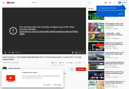 
                            13. how to install the chrome web browser apk to your nvidia ... - YouTube