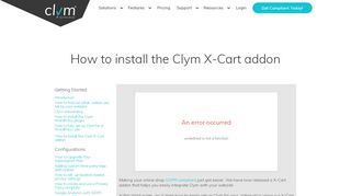 
                            12. How to install the Clym X-Cart addon | Clym