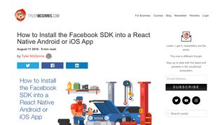 
                            13. How to Install the Facebook SDK into a React Native ...