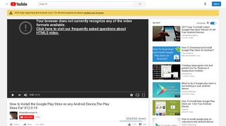 
                            13. How to Install the Google Play Store on any Android Device - YouTube