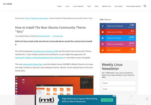 
                            13. How to Install The New Ubuntu Community Theme 