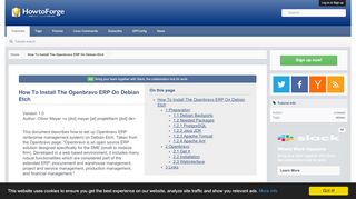 
                            5. How To Install The Openbravo ERP On Debian Etch