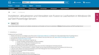
                            2. How to Install, Update, and Manage Fusion-IO Drives in ... - Dell