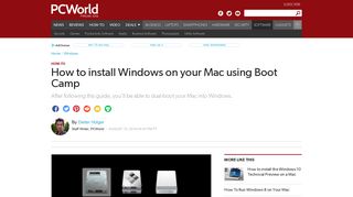 
                            8. How to install Windows on your Mac using Boot Camp | PCWorld