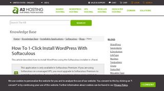 
                            12. How to install WordPress using Softaculous