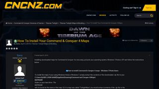 
                            12. How To Install Your Command & Conquer 4 Maps - Tiberian Twilight ...