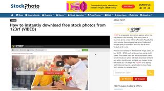 
                            8. How to instantly download free stock photos from 123rf (VIDEO ...